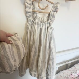 Quincy Mae dress and bloomers